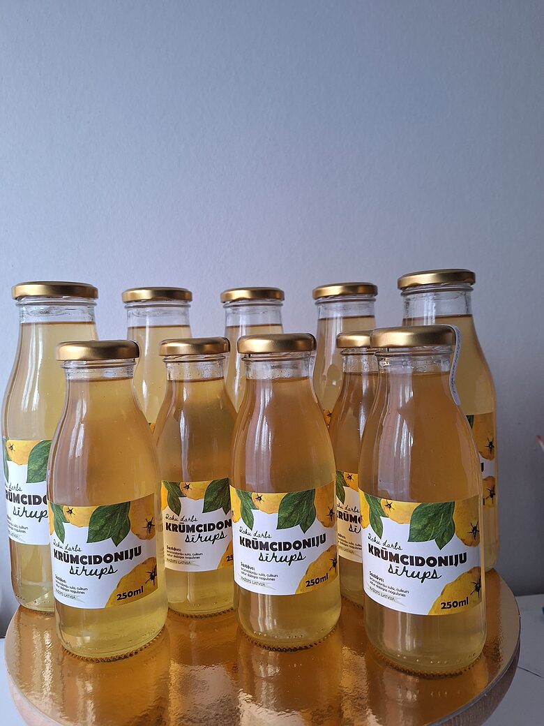 Krūmcidoniju sīrups 250 ml