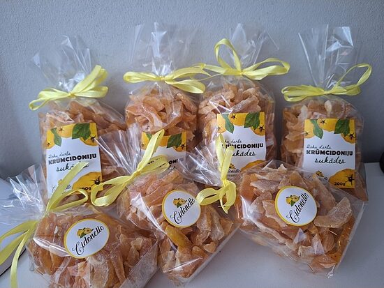 Krūmcidoniju sukādes 200 gr