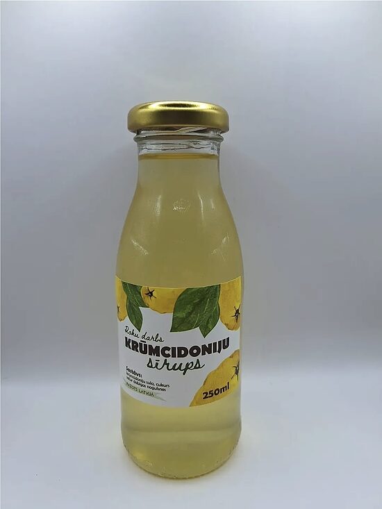 Krūmcidoniju sīrups 250 ml